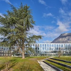 Siège de Roche Diagnostics, Grenoble, Dominique Perrault Architecture