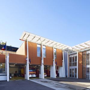 Centre de première-intervention du Vésinet, Croissy-sur-Seine-(Yvelines), GAIA architecte