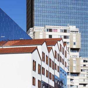Cité universitaire, Bagnolet, Seine-Saint-Denis, Moatti-Rivière architecte