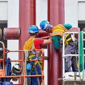 Chantier de la Maison des avocats, Paris 17, RPBW